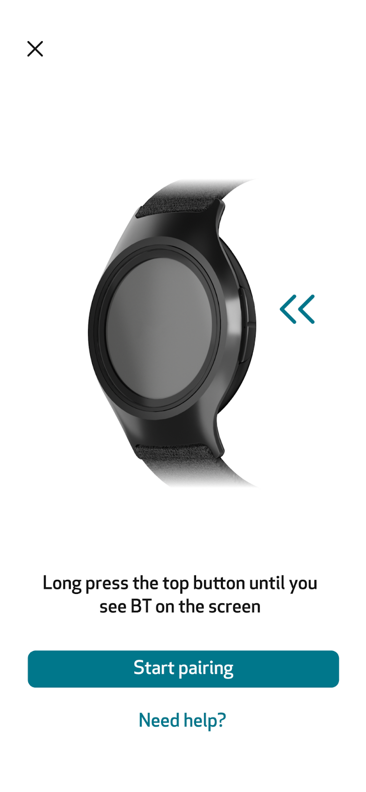 Care_Pairing1_Start pairing